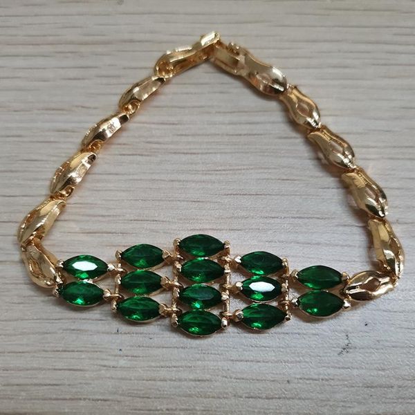link, chain trendy summer fashion green crystal jewelry gold charm bracelet & bangles for women bracelets, Black
link, chain trendy summer fashion green crystal jewelry gold charm bracelet & bangles for women bracelets, Black