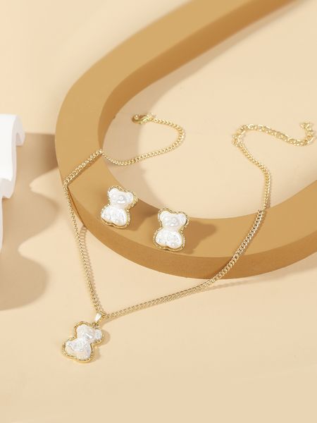 pendant necklaces design 316l stainless steel little bear enamel letters round chain necklace for women girl jewelry choker, Silver
pendant necklaces design 316l stainless steel little bear enamel letters round chain necklace for women girl jewelry choker, Silver