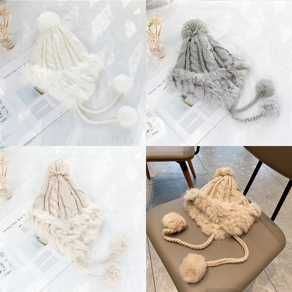 hbap plush wool autumn and winter warm knitted hatrabbit hair hat female winter warm ear protection korean fashion versatile thick, Blue;gray
hbap plush wool autumn and winter warm knitted hatrabbit hair hat female winter warm ear protection korean fashion versatile thick, Blue;gray