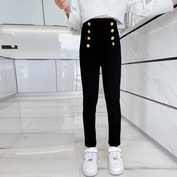 jeans spring autumn girls pants baby trousers kids children fashion high waist button warm velvet skinny 5 to 13 yrs, Blue
jeans spring autumn girls pants baby trousers kids children fashion high waist button warm velvet skinny 5 to 13 yrs, Blue