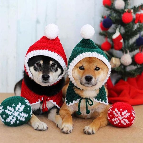 dog apparel christmas pet hat cloak handmade crocheted small and medium cat plush decoration supplies accessories
dog apparel christmas pet hat cloak handmade crocheted small and medium cat plush decoration supplies accessories