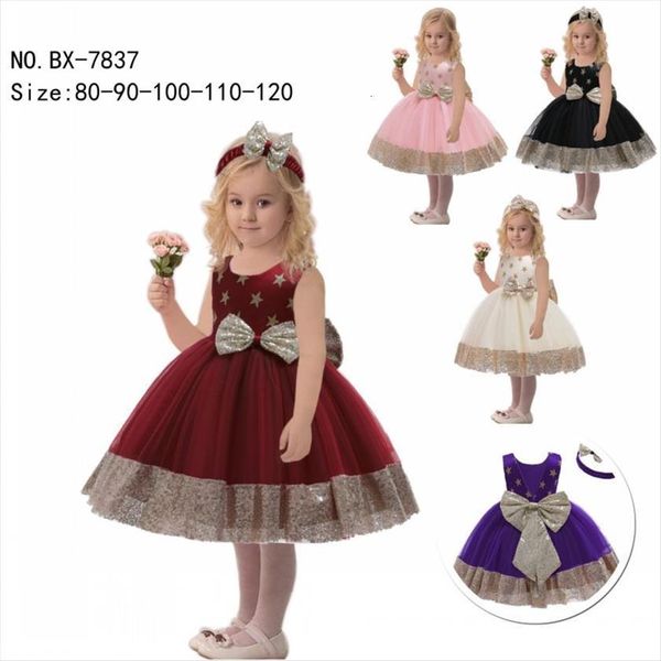 summer sequin big bow girl dress baby 1st birthday party wedding for palace princess evening dresses kid clothes, Red;yellow
summer sequin big bow girl dress baby 1st birthday party wedding for palace princess evening dresses kid clothes, Red;yellow