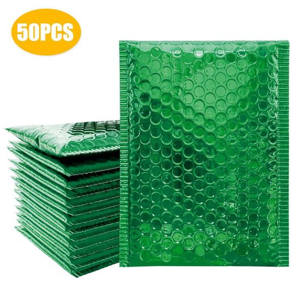 storage bags 50pcs poly bubble mailers padded envelopes lined mailer self seal - green
storage bags 50pcs poly bubble mailers padded envelopes lined mailer self seal - green