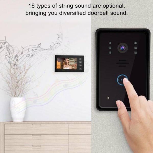 other door hardware security doorphone 7in tft video intercom access system home with 3 monitors 110-240v
other door hardware security doorphone 7in tft video intercom access system home with 3 monitors 110-240v