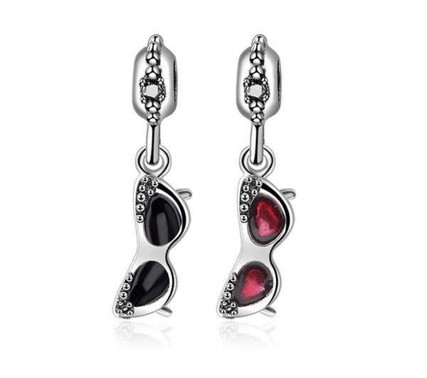 fit pandora charm bracelet european silver charms snake beads sunglasses enamel pendant diy snake chain for women bangle necklace jewelry, Black
fit pandora charm bracelet european silver charms snake beads sunglasses enamel pendant diy snake chain for women bangle necklace jewelry, Black
