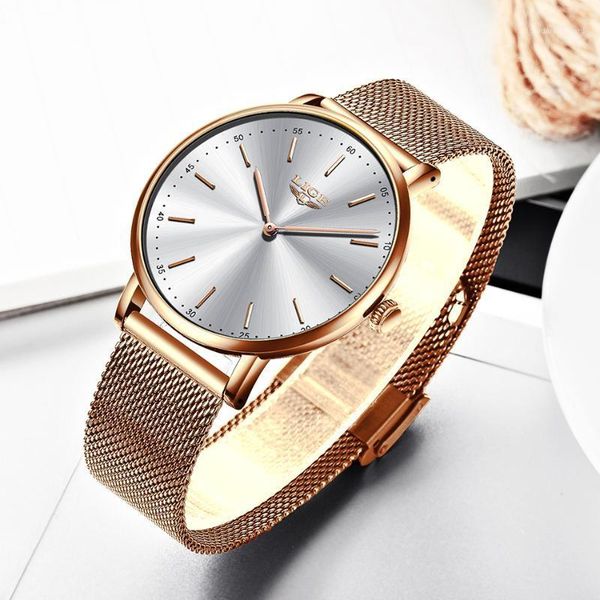 wristwatches lige women watches simple mesh belt watch ladies casual fashion clock waterproof bracelet relogio feminino, Slivery;brown
wristwatches lige women watches simple mesh belt watch ladies casual fashion clock waterproof bracelet relogio feminino, Slivery;brown