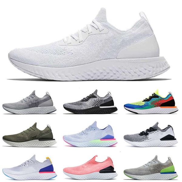2021 epic react fly knit running shoes for mens womens sports sneakers triple white hydrogen blue sapphire hyper pink fashion, Black
2021 epic react fly knit running shoes for mens womens sports sneakers triple white hydrogen blue sapphire hyper pink fashion, Black