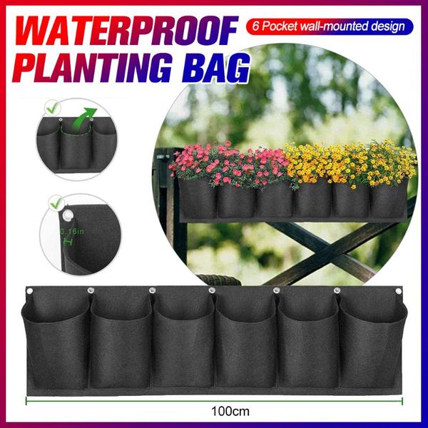 planters & pots design horizontal hanging garden planter flower layout waterproof wall mount flowerpot bag indoor outdoor use 
planters & pots design horizontal hanging garden planter flower layout waterproof wall mount flowerpot bag indoor outdoor use