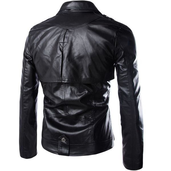 zipper men's oblique slim leather motorcycle jackets new fashion male hip-hop style street wear & 6sbo, Black;brown
zipper men's oblique slim leather motorcycle jackets new fashion male hip-hop style street wear & 6sbo, Black;brown