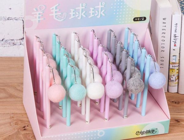 gel pens lovely hair ball pendant pen cartoon stationery prize kawaii student office write sign black neutral 30pc/lot
gel pens lovely hair ball pendant pen cartoon stationery prize kawaii student office write sign black neutral 30pc/lot