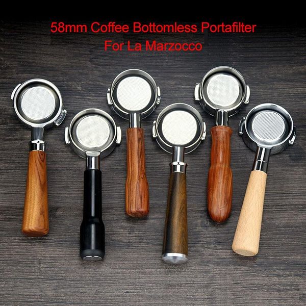 coffee filters 58mm bottomless portafilter filter basket for la marzocco replacement 304 stainless steel espresso maker accessory
coffee filters 58mm bottomless portafilter filter basket for la marzocco replacement 304 stainless steel espresso maker accessory