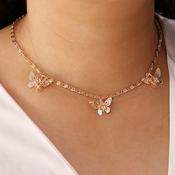 factory wholesale jewelry three dimensional butterfly full diamond necklace female personality fashion ins necklace n738 party gift
factory wholesale jewelry three dimensional butterfly full diamond necklace female personality fashion ins necklace n738 party gift