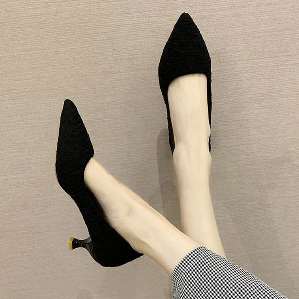 spring autumn 5cm women pumps med heels dress shoes cotton silk boat shoes pointed toe ladies shoes zapatos mujer yellow 8308ndress, Black
spring autumn 5cm women pumps med heels dress shoes cotton silk boat shoes pointed toe ladies shoes zapatos mujer yellow 8308ndress, Black