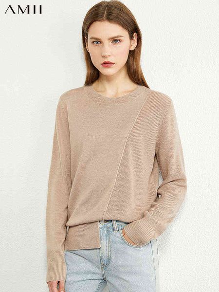 amii minimalism sweater for women casual oneck knitted fashion loose irregular pullover autumn clothes female 12141044 y1110, White;black
amii minimalism sweater for women casual oneck knitted fashion loose irregular pullover autumn clothes female 12141044 y1110, White;black