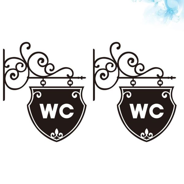 2pcs creative wc wall stickers washroom decals restroom stickers removable bathroom toilet sign wall decorations
2pcs creative wc wall stickers washroom decals restroom stickers removable bathroom toilet sign wall decorations