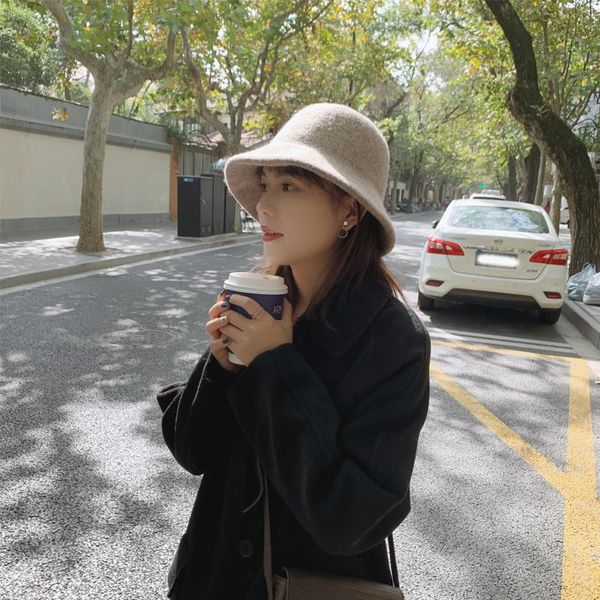wide brim hats autumn winter wool bucket hat women fashion vintage fisherman versatile cap spring felt 7 colors foldable, Blue;gray
wide brim hats autumn winter wool bucket hat women fashion vintage fisherman versatile cap spring felt 7 colors foldable, Blue;gray