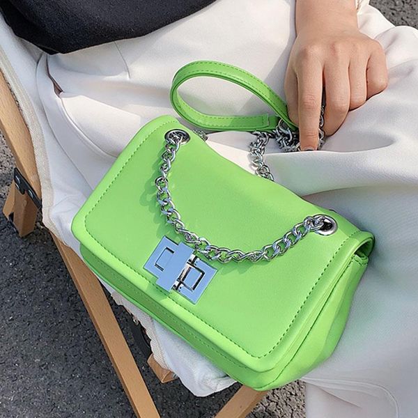 evening bags women green leather crossbody metal chain flap shoulder bag pu messenger solid color bolso mujer
evening bags women green leather crossbody metal chain flap shoulder bag pu messenger solid color bolso mujer