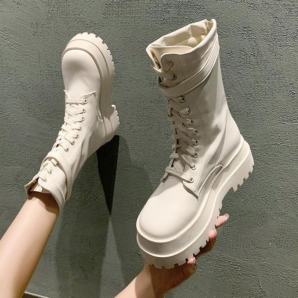 boots women's female ladies genuine leather ankle shoes platform autumn increase lace up breathable, Black
boots women's female ladies genuine leather ankle shoes platform autumn increase lace up breathable, Black