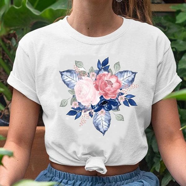 graphic floral flower mujer camisetas womens clothing watercolor print clothes tees t shirt, White
graphic floral flower mujer camisetas womens clothing watercolor print clothes tees t shirt, White