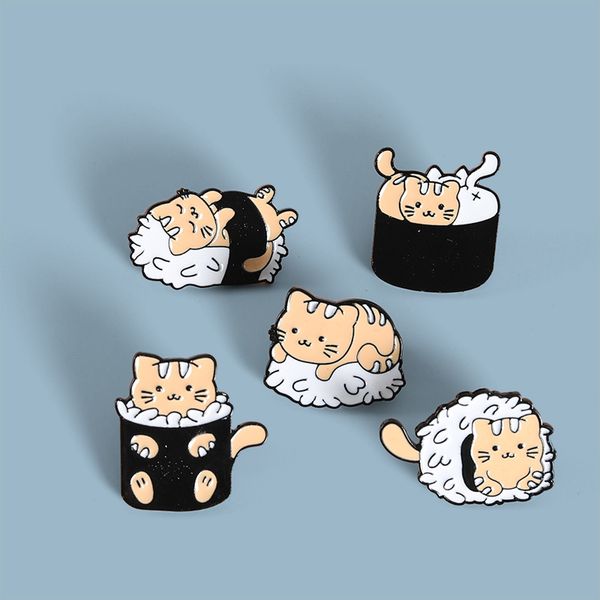 cartoon funny cat shaped brooches set 5pcs cute animal enamel paint badges for girls alloy pin denim shirt jewelry gift bag accessories, Gray
cartoon funny cat shaped brooches set 5pcs cute animal enamel paint badges for girls alloy pin denim shirt jewelry gift bag accessories, Gray