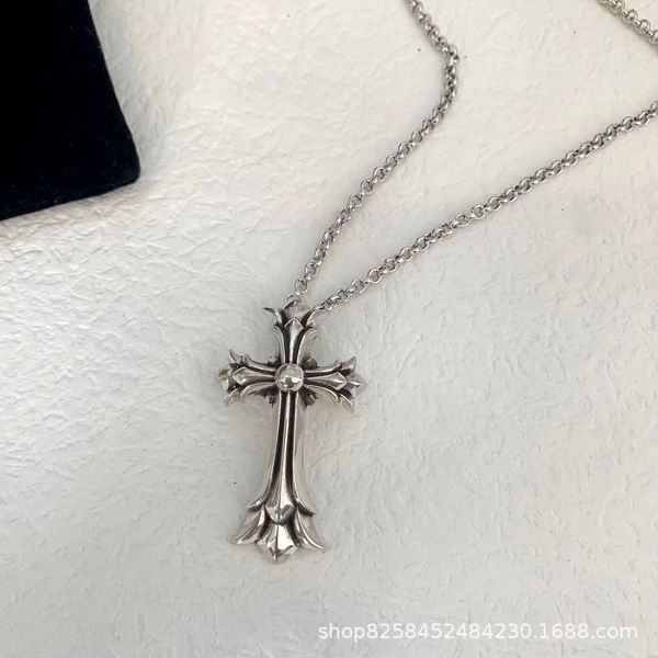 fashion brand ch croquetai sier ross pendant necklace personalized hip hop punk, Silver
fashion brand ch croquetai sier ross pendant necklace personalized hip hop punk, Silver