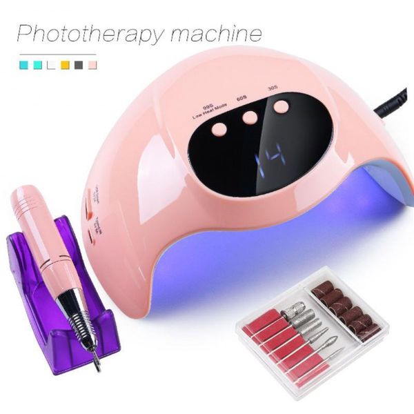 nail art kits set 30/60/90s third gear uv led lamp for manicure gel polish kit varnish electric drill tools
nail art kits set 30/60/90s third gear uv led lamp for manicure gel polish kit varnish electric drill tools