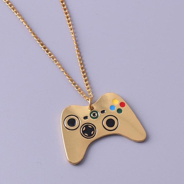 hip hop iced out game controller handle pendant necklace for women men gold colour crystal rhinestone jewelry, Silver
hip hop iced out game controller handle pendant necklace for women men gold colour crystal rhinestone jewelry, Silver