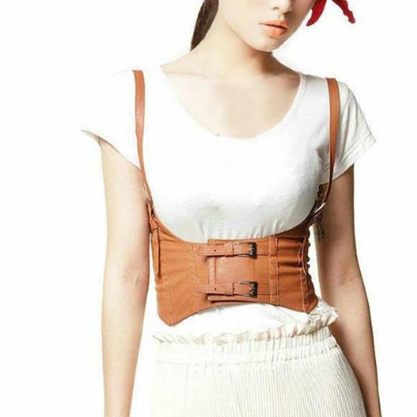 belts corset vest women belt magic sticker chest waistcoat steampunk suspenders buckle harness solid elastic pu vintage, Black;brown
belts corset vest women belt magic sticker chest waistcoat steampunk suspenders buckle harness solid elastic pu vintage, Black;brown