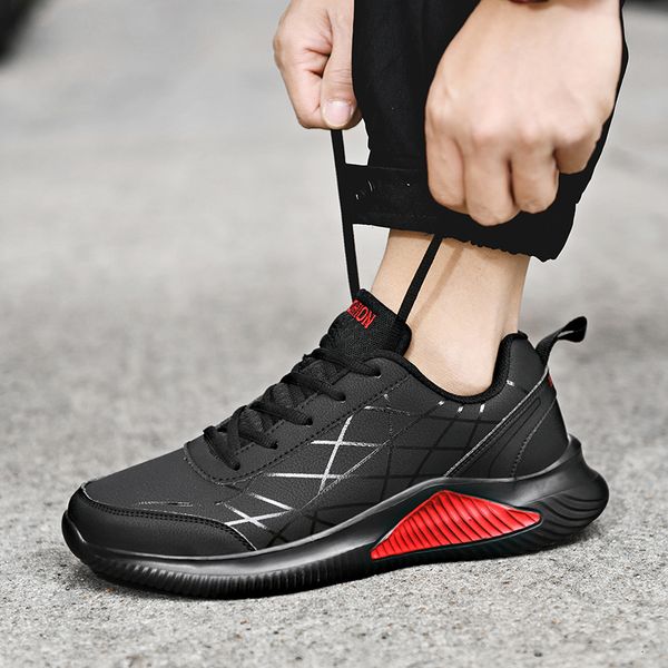 2021 new air cushion sneakers breathable outdoor walking sport for male lace-up casual shoes bubble men footwear f5zq, Black
2021 new air cushion sneakers breathable outdoor walking sport for male lace-up casual shoes bubble men footwear f5zq, Black