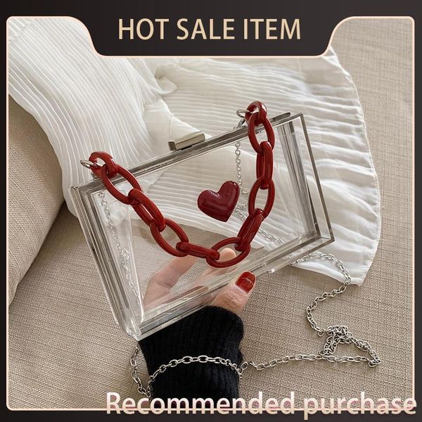 women's chain handbag crossbody shoulder 2021 transparent new bag quality square designer box fashion tote high messenger bag axnhn
women's chain handbag crossbody shoulder 2021 transparent new bag quality square designer box fashion tote high messenger bag axnhn