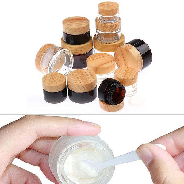 storage bottles & jars 5g/10g/15g/20g/30g/50g glass empty for cream make-up skin care container refillable cosmetic packing
storage bottles & jars 5g/10g/15g/20g/30g/50g glass empty for cream make-up skin care container refillable cosmetic packing
