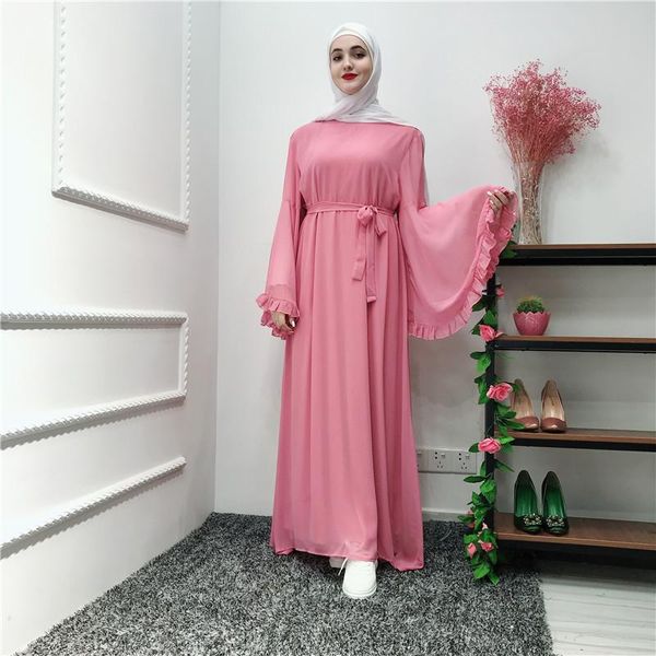 ethnic clothing women ruffles maxi dress loose long flare sleeves o neck muslim abaya braid trim dubai turkey moroccan malay gowns party caf, Red
ethnic clothing women ruffles maxi dress loose long flare sleeves o neck muslim abaya braid trim dubai turkey moroccan malay gowns party caf, Red