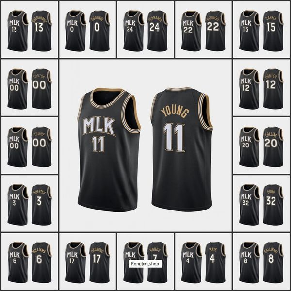 2021-22 75th anniversary printed mens basketball atlanta trae young clint capela de'andre hunter john collins bogdan bogdanovic custom, Black
2021-22 75th anniversary printed mens basketball atlanta trae young clint capela de'andre hunter john collins bogdan bogdanovic custom, Black
