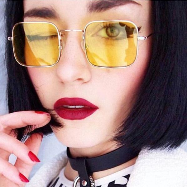 sunglasses 2021 retro mirror square women men designer candy color sun glasses for small hip hop, White;black
sunglasses 2021 retro mirror square women men designer candy color sun glasses for small hip hop, White;black