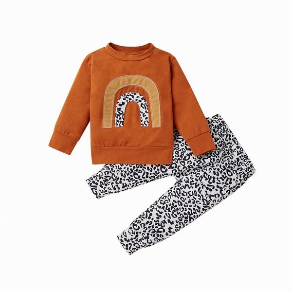 clothing sets fashion girls boys rainbow pullover sweatshirt pants born set leopard outfits cltohing 0-24m, White
clothing sets fashion girls boys rainbow pullover sweatshirt pants born set leopard outfits cltohing 0-24m, White