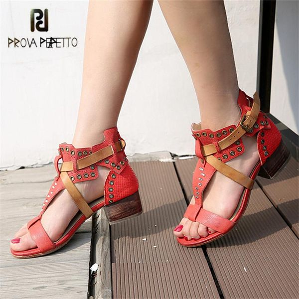 dress shoes prova perfetto women summer sandals t-straps chunky heel sandal ladies casual gladiator woman rivets sandalias mujer, Black
dress shoes prova perfetto women summer sandals t-straps chunky heel sandal ladies casual gladiator woman rivets sandalias mujer, Black
