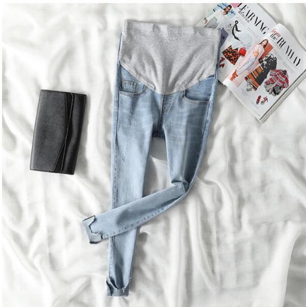 maternity bottoms 2021 arrival ankle-length pregnant women abdomen jeans spring and summer casual wear denim trousers wholesale, White
maternity bottoms 2021 arrival ankle-length pregnant women abdomen jeans spring and summer casual wear denim trousers wholesale, White