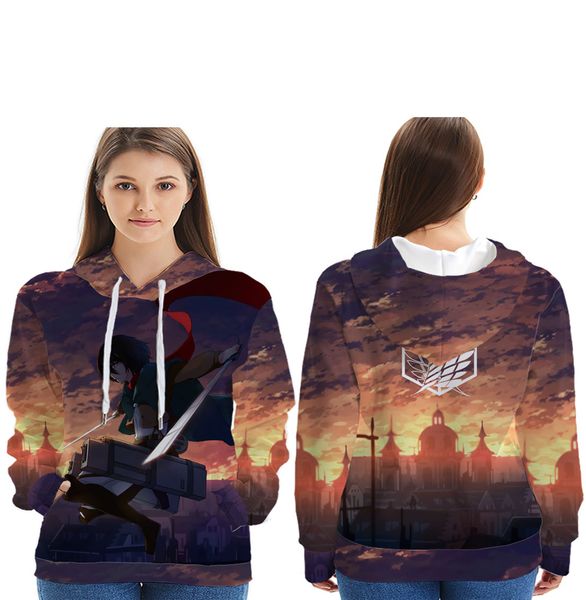 attack on titan cosplay anime hoodies sweater fashion couples men's and women's hoodie, sportswear, girl 3d print sweatshirt jacke, Black
attack on titan cosplay anime hoodies sweater fashion couples men's and women's hoodie, sportswear, girl 3d print sweatshirt jacke, Black