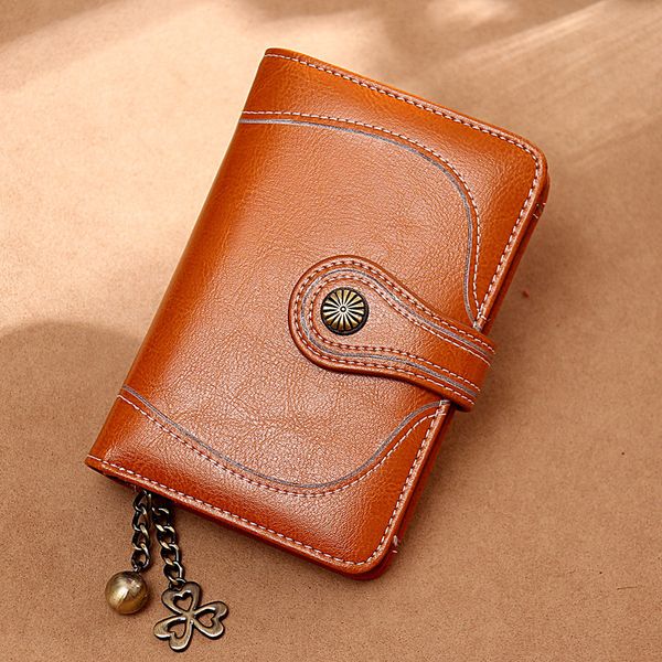genuine leather women wallet small female short wallet ladies mini coin purse fashion retro oil wax leather wallets1, Red;black
genuine leather women wallet small female short wallet ladies mini coin purse fashion retro oil wax leather wallets1, Red;black