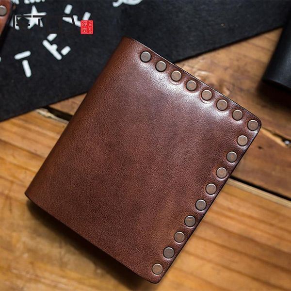 wallets aetoo men's handmade head-layer cowleather wallet, vintage personality trend money clip, short wallet, Red;black
wallets aetoo men's handmade head-layer cowleather wallet, vintage personality trend money clip, short wallet, Red;black