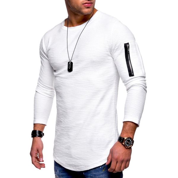 2021 men's t-shirt modern casual fashion brand of fitness shirt sleeved long arm pocket zp patchwork neck streetwear c9xv, White;black
2021 men's t-shirt modern casual fashion brand of fitness shirt sleeved long arm pocket zp patchwork neck streetwear c9xv, White;black