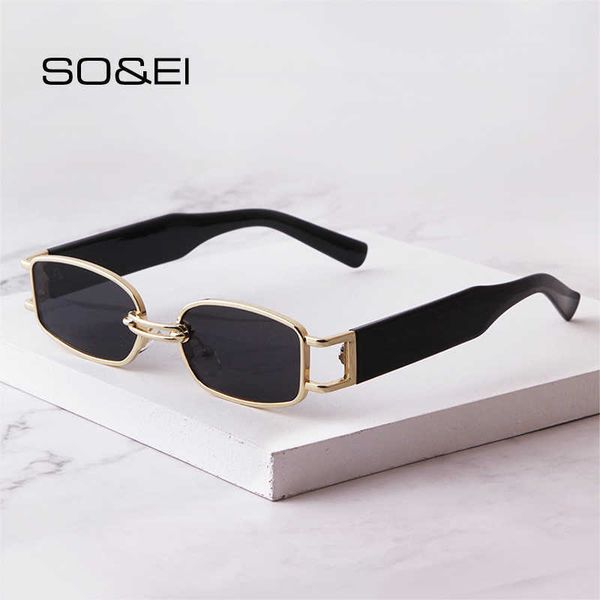 sun glasses so&ei fashion small rectangle women glasses brand designer vintage square punk men shades uv400 clear eyewear, White;black
sun glasses so&ei fashion small rectangle women glasses brand designer vintage square punk men shades uv400 clear eyewear, White;black