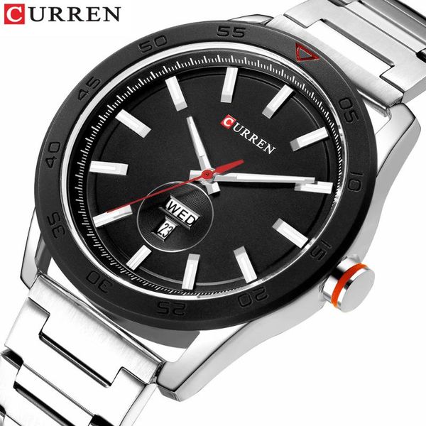 wristwatches curren watch men brand watches full steel waterproof casual quartz date sport military wrist relogio masculino, Slivery;brown
wristwatches curren watch men brand watches full steel waterproof casual quartz date sport military wrist relogio masculino, Slivery;brown