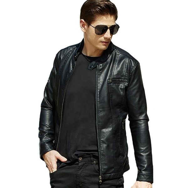 men's fur & faux american streetwear fashion winter jacket men stand collar velvet warm pu leather jackets coats outwear biker hombre, Black
men's fur & faux american streetwear fashion winter jacket men stand collar velvet warm pu leather jackets coats outwear biker hombre, Black