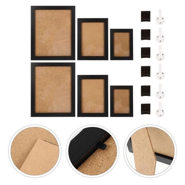 frames 6pcs natural wooden picture frame multipurpose po for home black
frames 6pcs natural wooden picture frame multipurpose po for home black