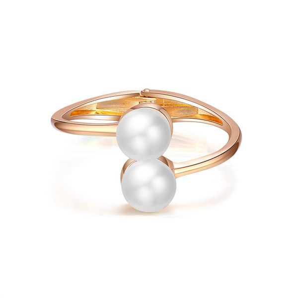 creative decorative women's bracelet jewelry is extremely simple and versatile, fashionable gold-plated symmetrical pearl bracelet, Black
creative decorative women's bracelet jewelry is extremely simple and versatile, fashionable gold-plated symmetrical pearl bracelet, Black