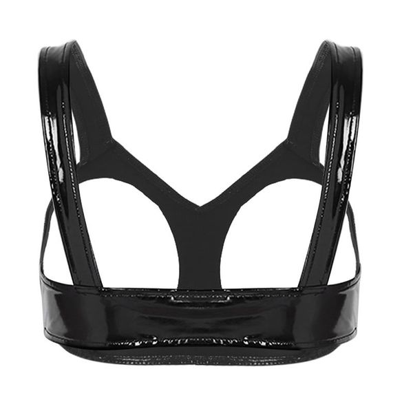 bras clubwear women wet look leather bustier latex mini bra porno open cups underwear female hollow out nipples unlined, Red;black
bras clubwear women wet look leather bustier latex mini bra porno open cups underwear female hollow out nipples unlined, Red;black