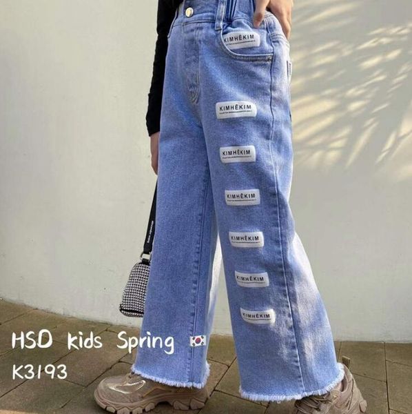 2021 new wholesale girls denim wide pants fashion spring girls jean pants 3-8t a278, Blue
2021 new wholesale girls denim wide pants fashion spring girls jean pants 3-8t a278, Blue