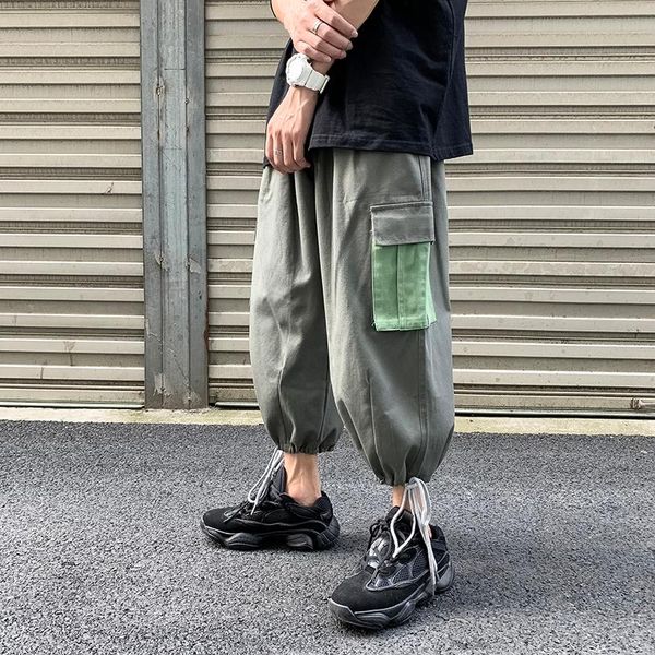 summer korean casual pants men's fashion loose straight wide-leg pants men's harajuku streetwear big pockets ankle-length, Black
summer korean casual pants men's fashion loose straight wide-leg pants men's harajuku streetwear big pockets ankle-length, Black