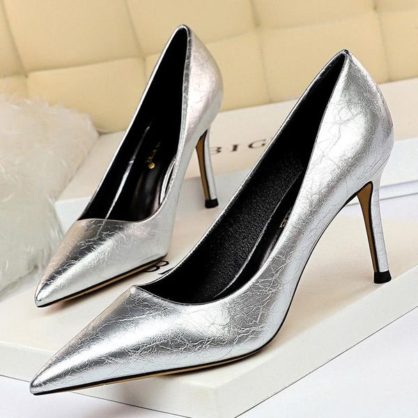 dress shoes fashion high heels women pumps pointed toe party female stiletto ladies, Black
dress shoes fashion high heels women pumps pointed toe party female stiletto ladies, Black